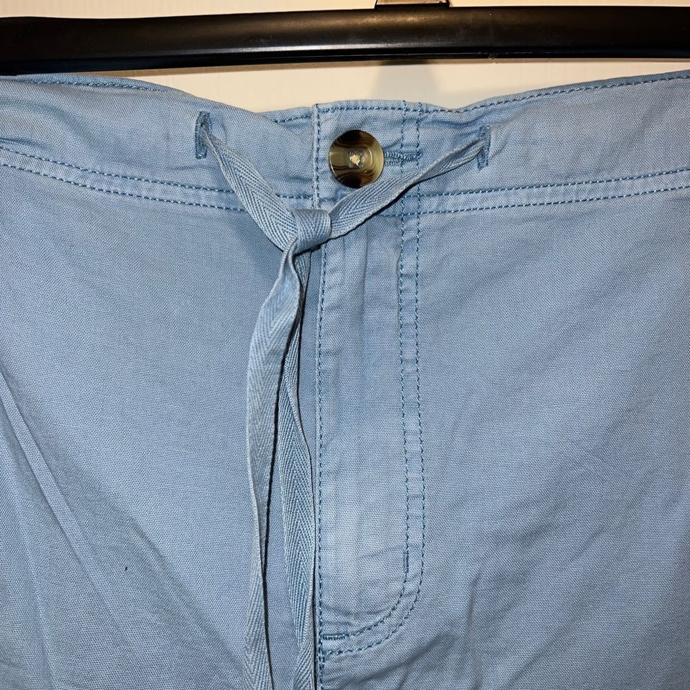 Sonoma Blue Flat Front Shorts Relaxed Fit - Picture 4 of 5